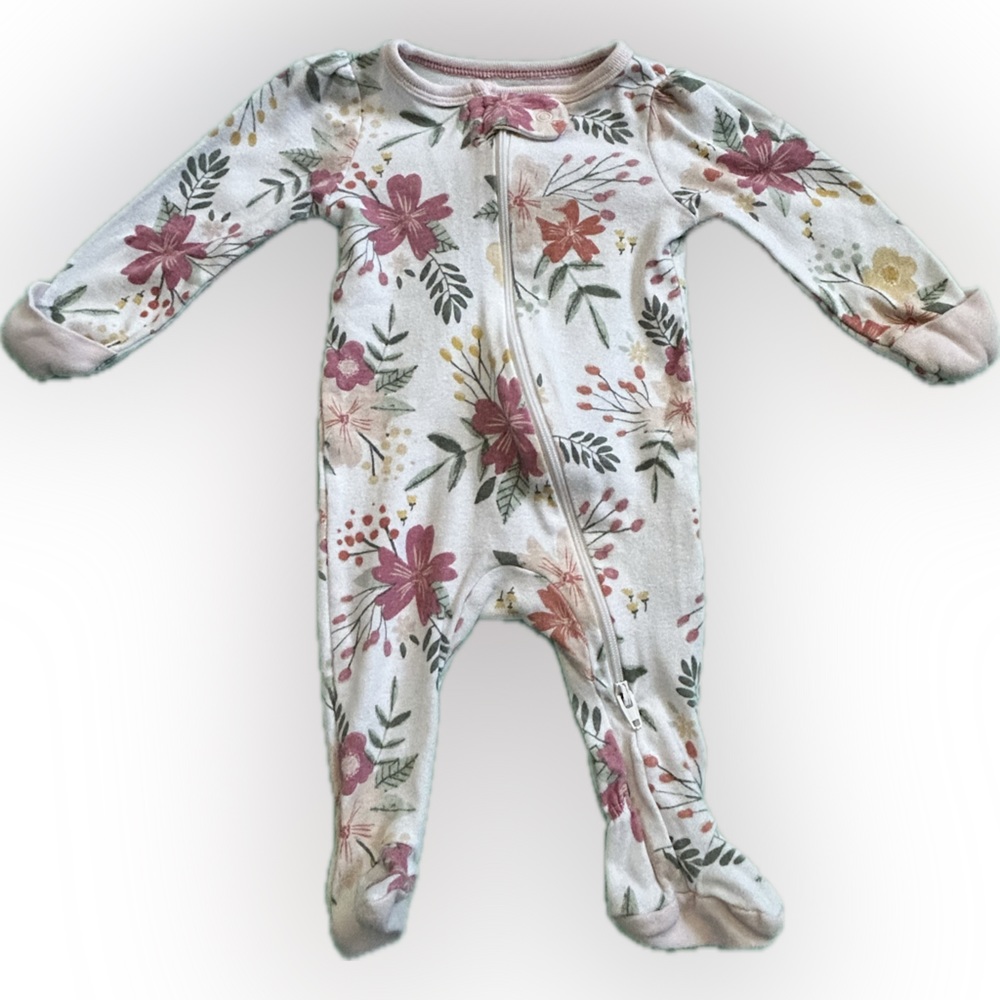Floral Newborn Onesie - Newborn